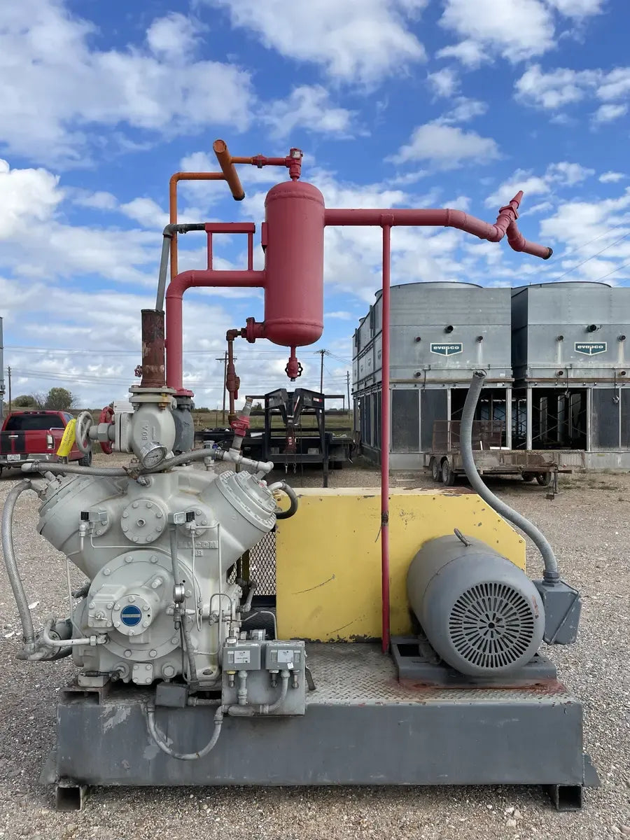 Mycom N4WB 4-Cylinder Reciprocating Compressor Package (60 HP 230/460