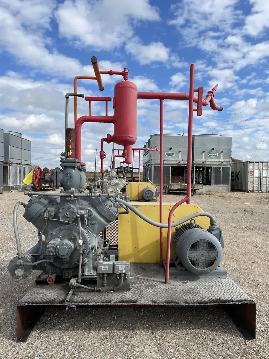 Mycom N4WB 4-Cylinder Reciprocating Compressor Package (60 HP 230/460