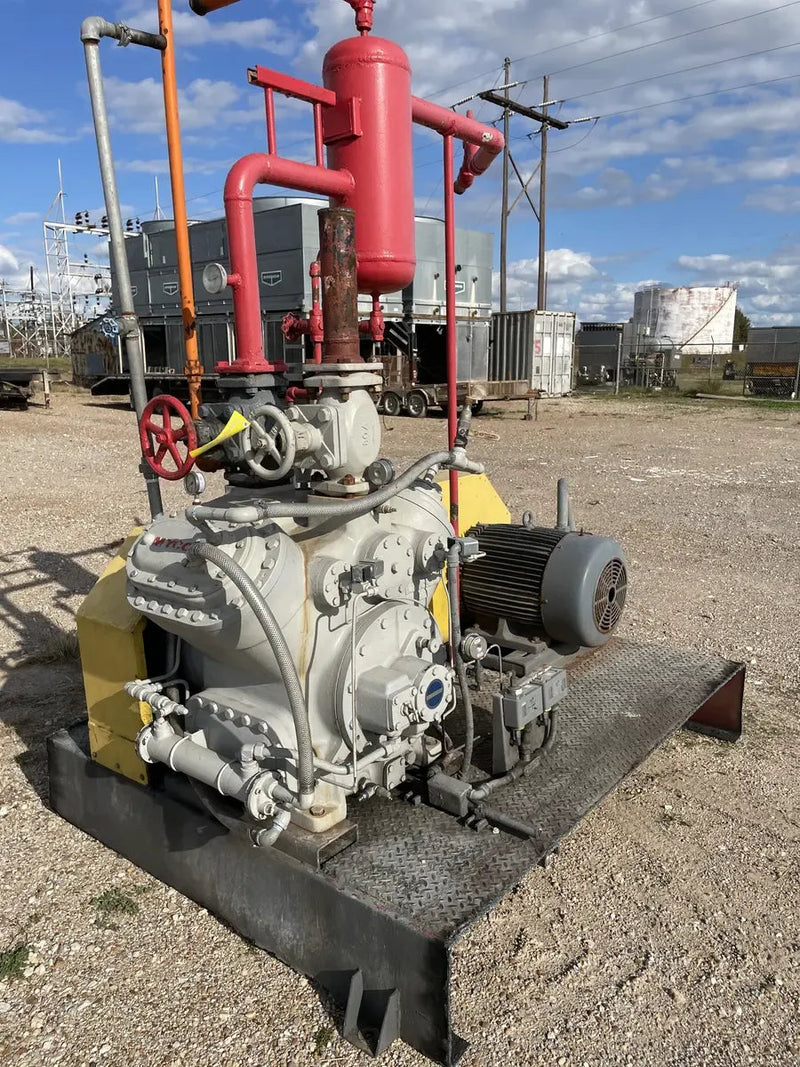 Mycom N4WB 4-Cylinder Reciprocating Compressor Package (MISSING COMPRE