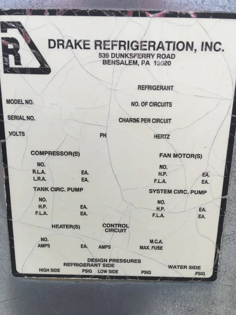 Condensador enfriado por aire Drake