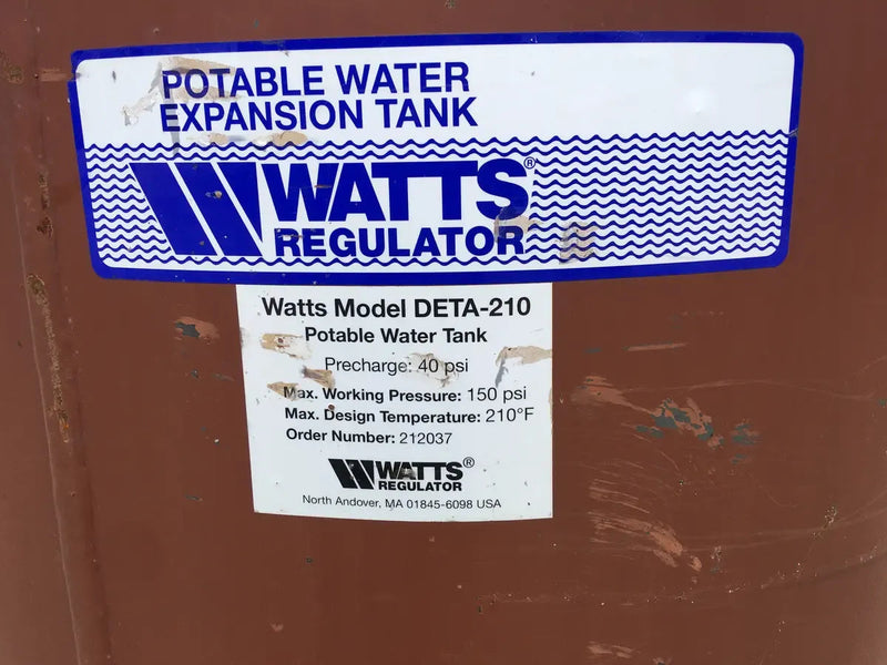 Tanque de agua portátil Watts DETA-210