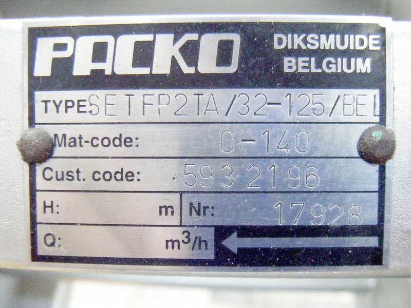 PACKO Centrifugal Pump - 4 HP PACKO 