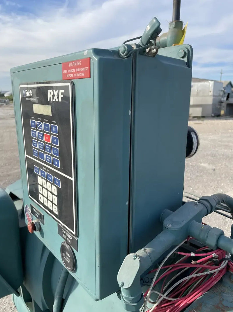 Frick RXF-50 Rotary Screw Compressor Package (Frick XJF120S, 150 HP 230/460 V, Frick Micro Control Panel)