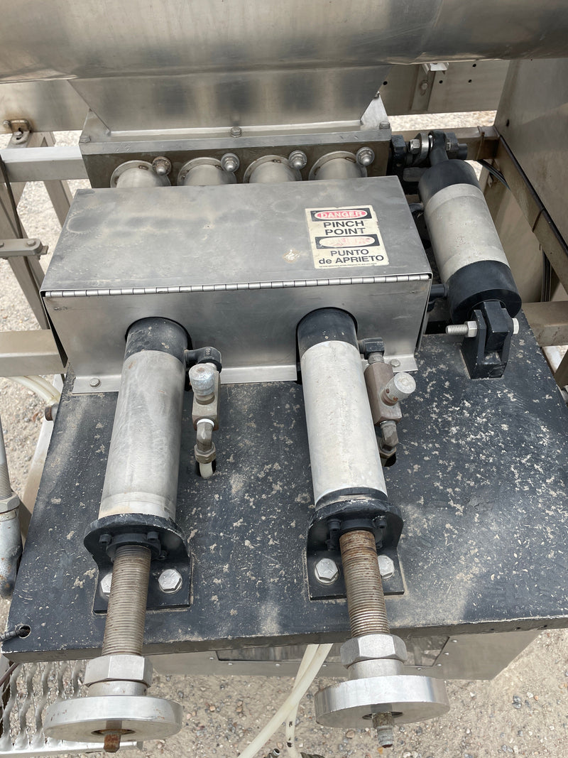Pneumatic Filler with Mixer/Hopper- Approx. 8 Cu Ft Not Specified 