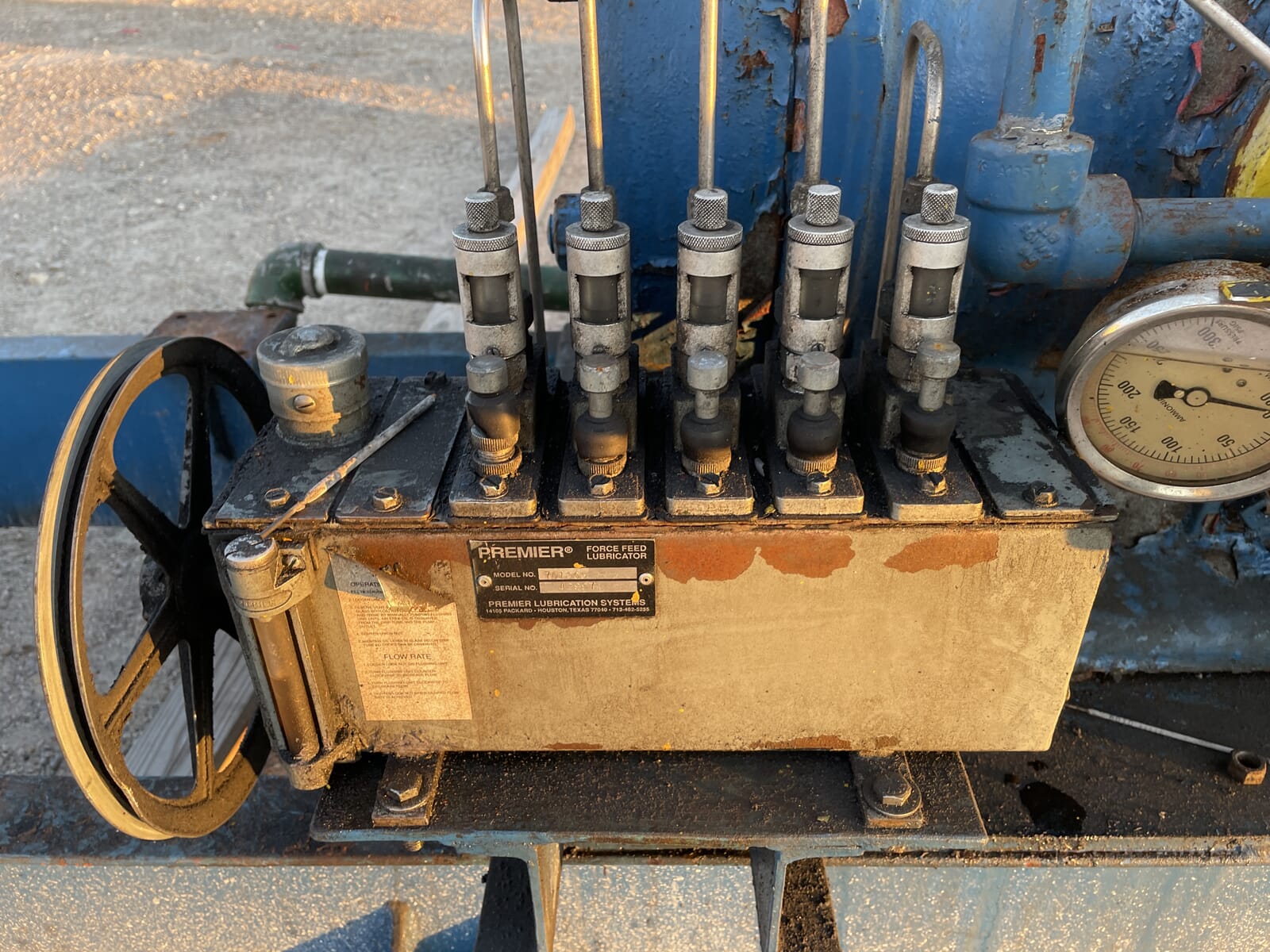 Fuller A-120 Rotary Vane Compressor - Parts Unit