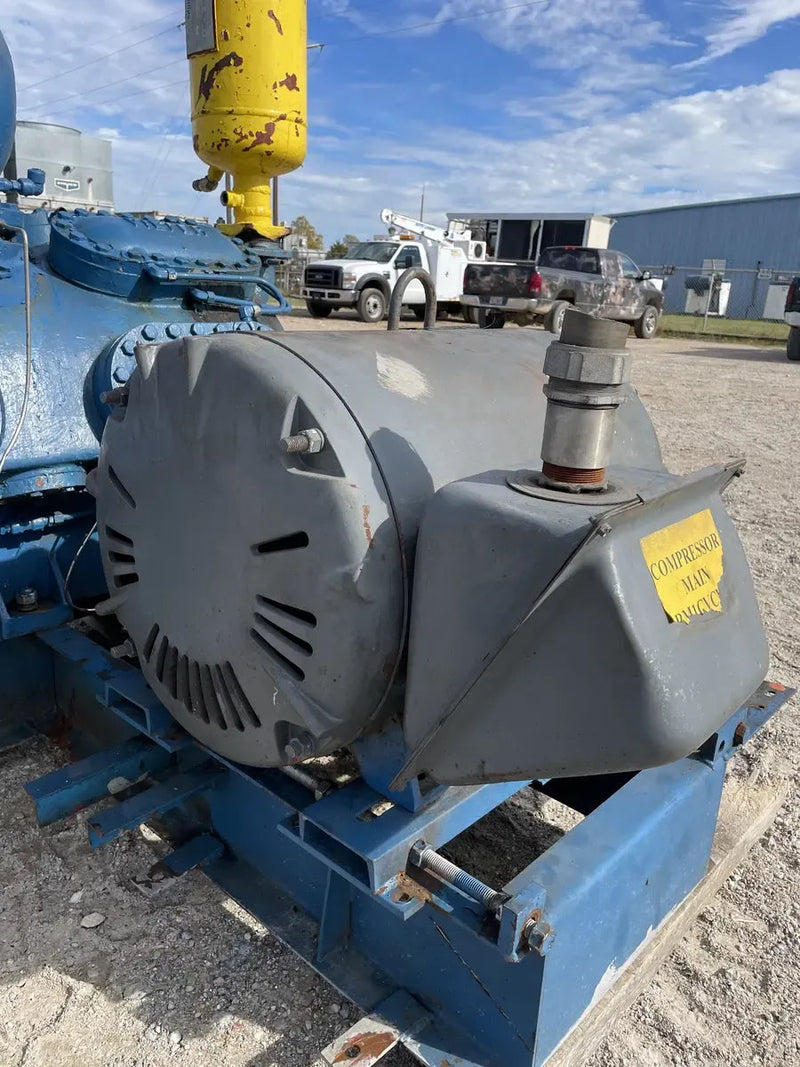Vi Rod Compressor Vilter 4416 16-Cylinder Reciprocating Compressor Package (200 HP 460 V