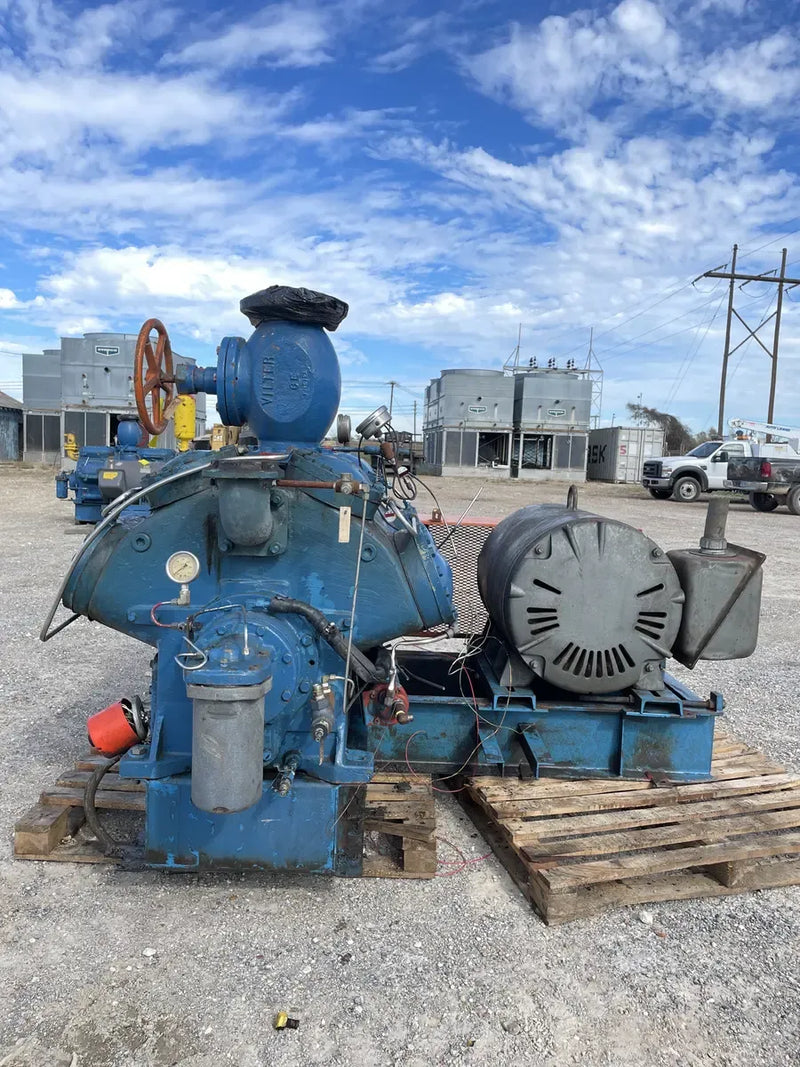 V. Major Compressor Vilter 4416 16-Cylinder Reciprocating Compressor Package (200 HP 460 V