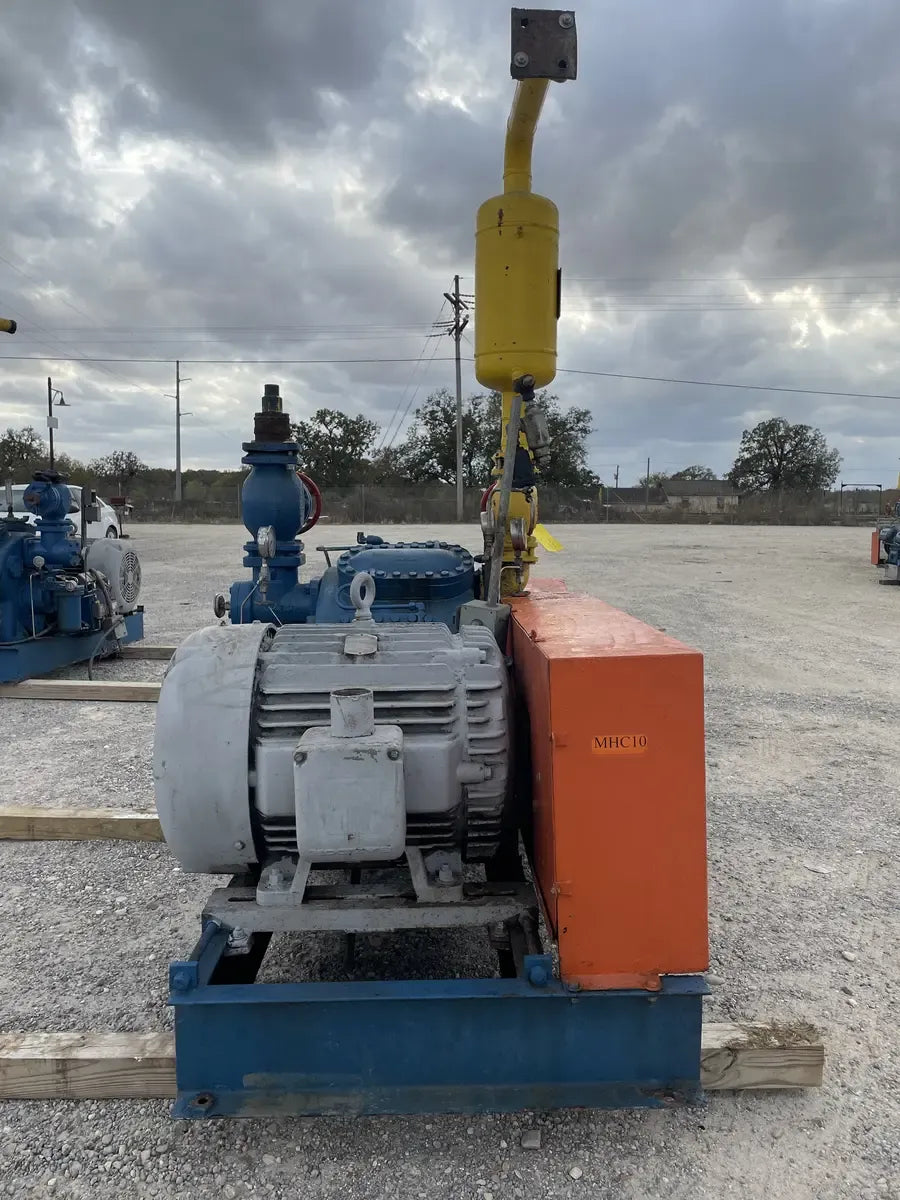 438 Compressor Vilter 438 8-Cylinder Reciprocating Compressor Package (100 HP 206/460