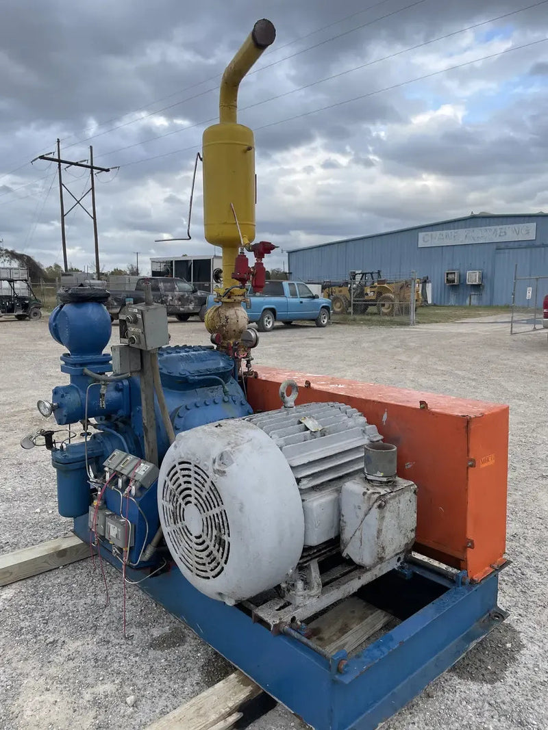 438 Compressor Vilter 438 8-Cylinder Reciprocating Compressor Package (100 HP 230/46