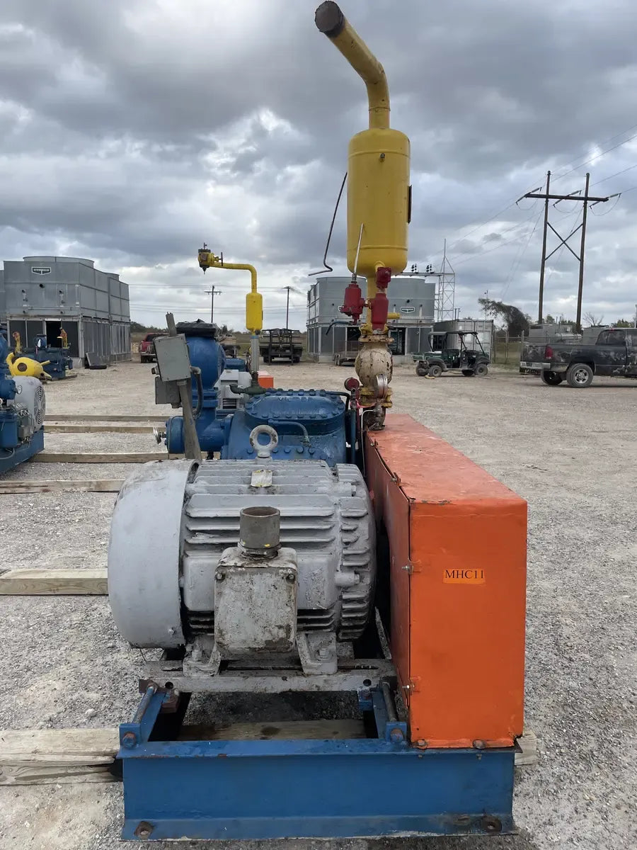 438 Compressor Vilter 438 8-Cylinder Reciprocating Compressor Package (100 HP 230/46
