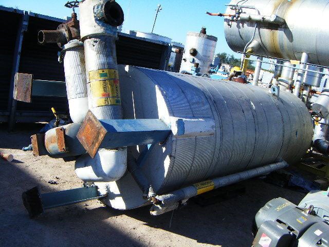 Reco Vertical Ammonia Recirculator Tank – 48 in. Dia. x 9 ft. 9 in. H Reco 