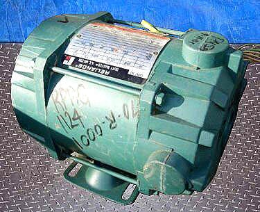 Reliance Electric Duty Master A-C Motor- 1/2 HP Reliance 