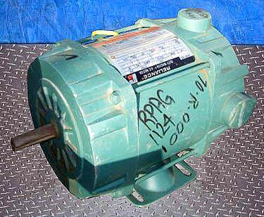 Reliance Electric Duty Master A-C Motor- 1/2 HP Reliance 