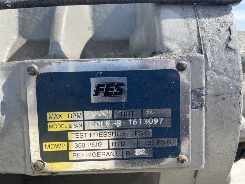 Paquete de compresor de tornillo rotativo FES 140LE-B (FES 140LE-B, 75 HP 230/160 V, micropanel de control GEA)