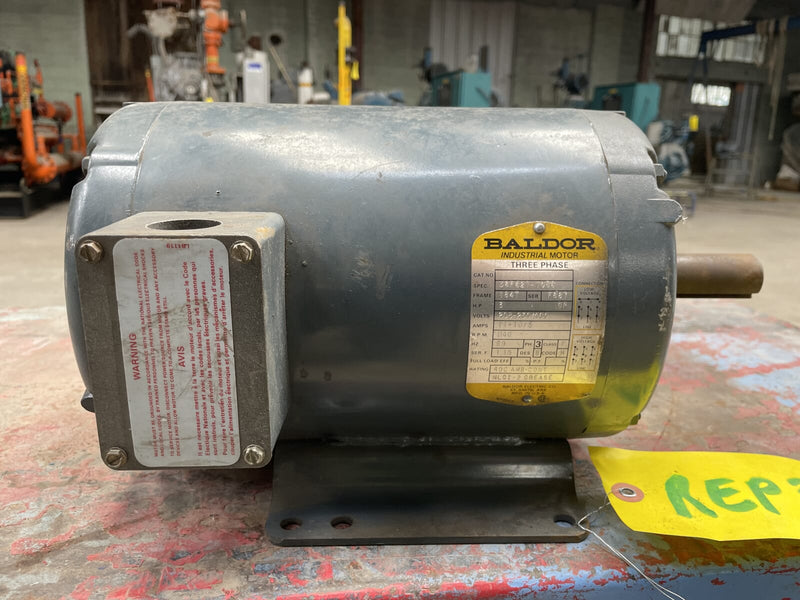 Motor Baldor (3 HP, 1140 RPM, 230/460 V)