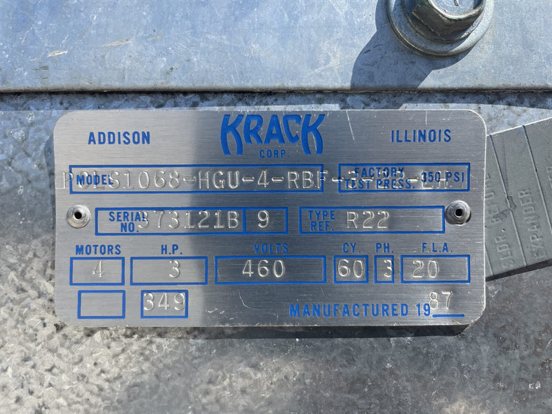 Krack PCLS1068-HGU-4-RBF-3-22-LH  Evaporator Coil