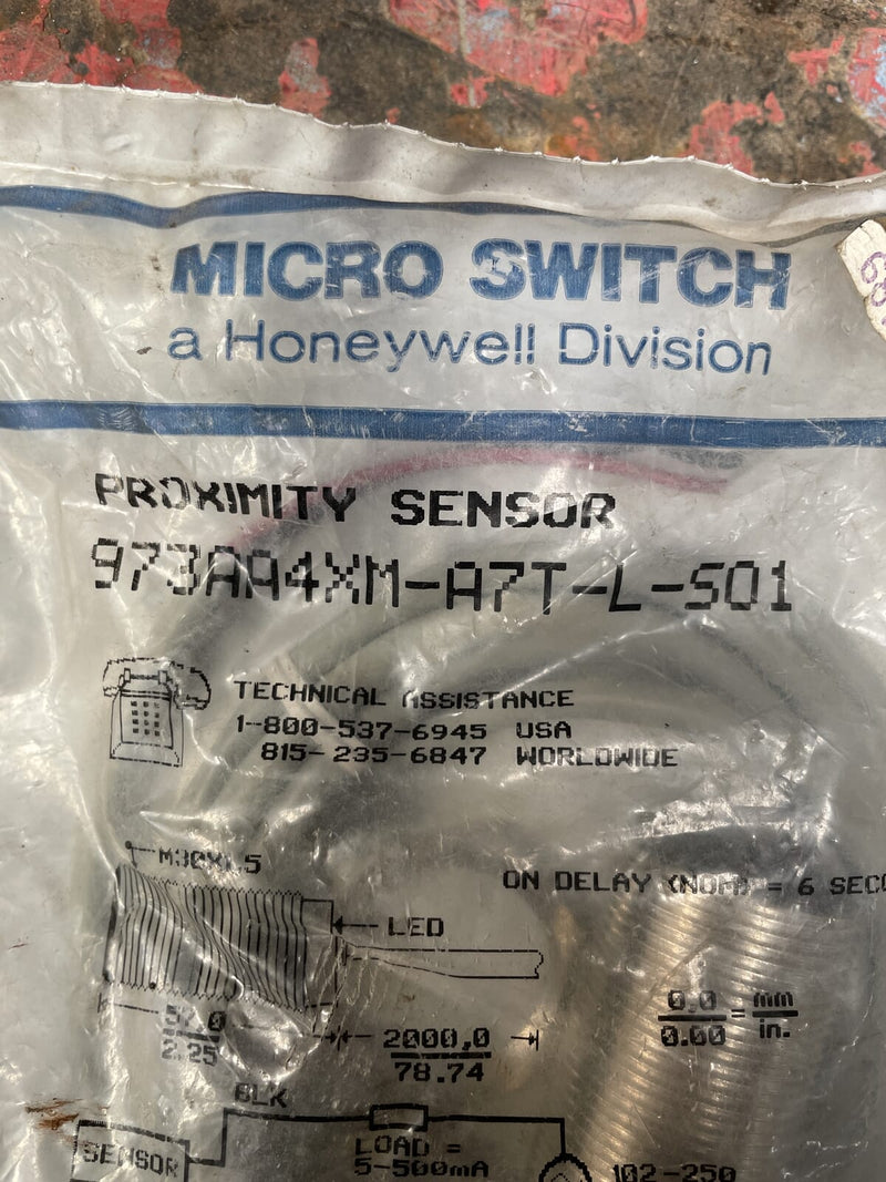 Sensor de proximidad con microinterruptor Honeywell 973AA4XM-A7T-L