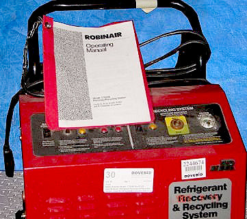 Robinar Robinair Refrigerant Recovery & Recycling System