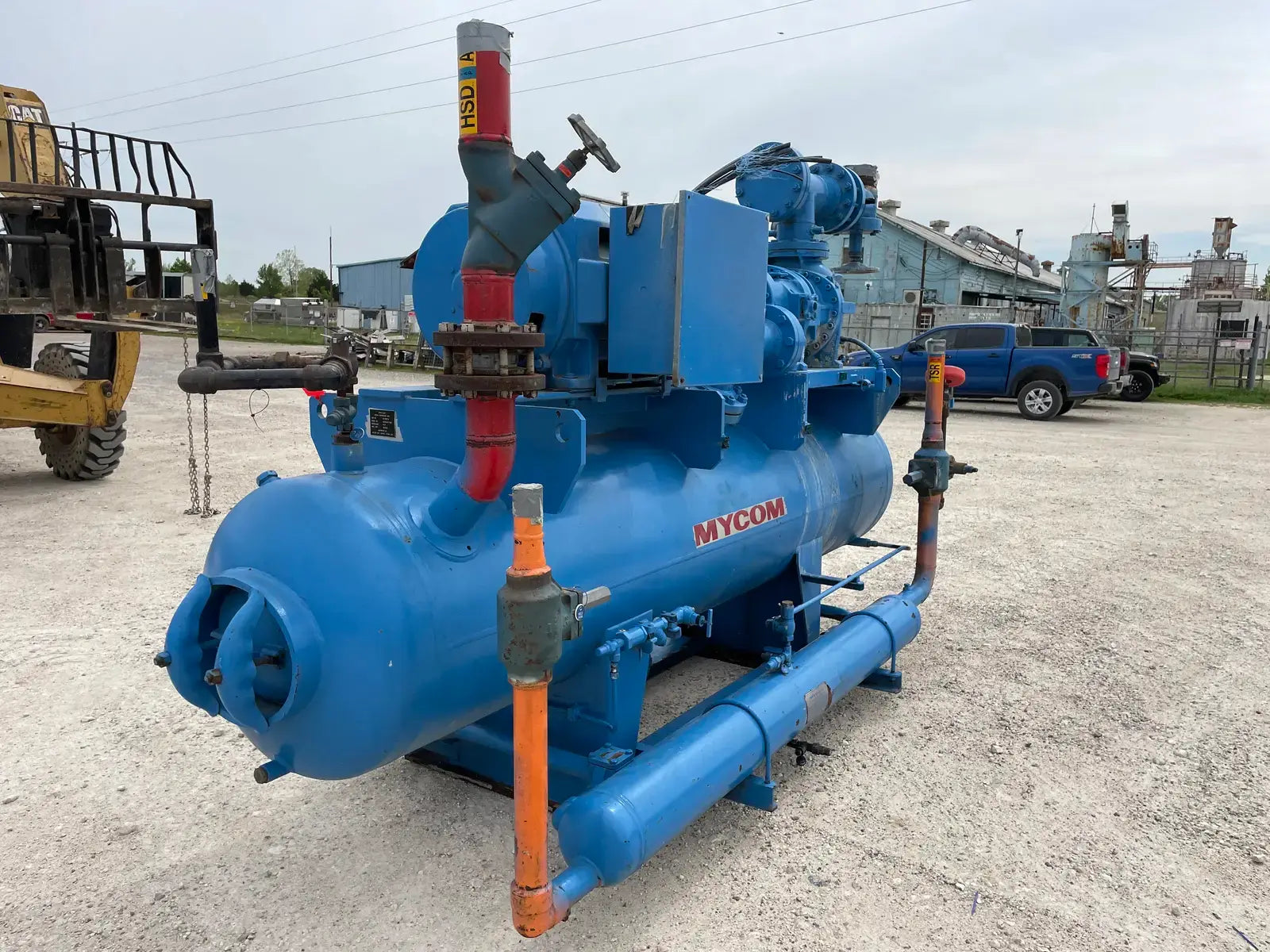 Mycom N200VLD-T-350 Rotary Screw Compressor Package (Mycom 200VLD, 350