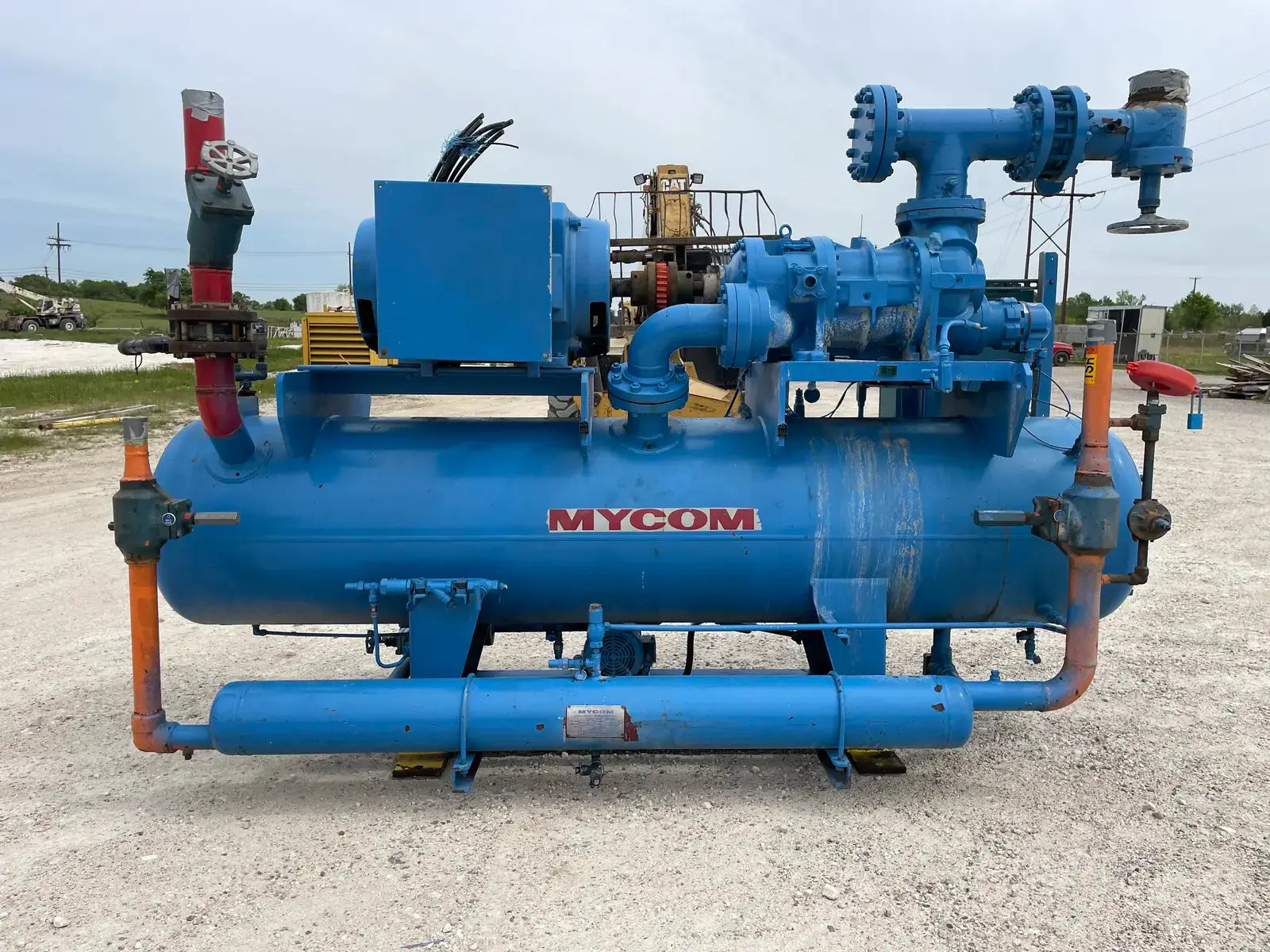 Mycom N200VLD-T-350 Rotary Screw Compressor Package (Mycom 200VLD, 350