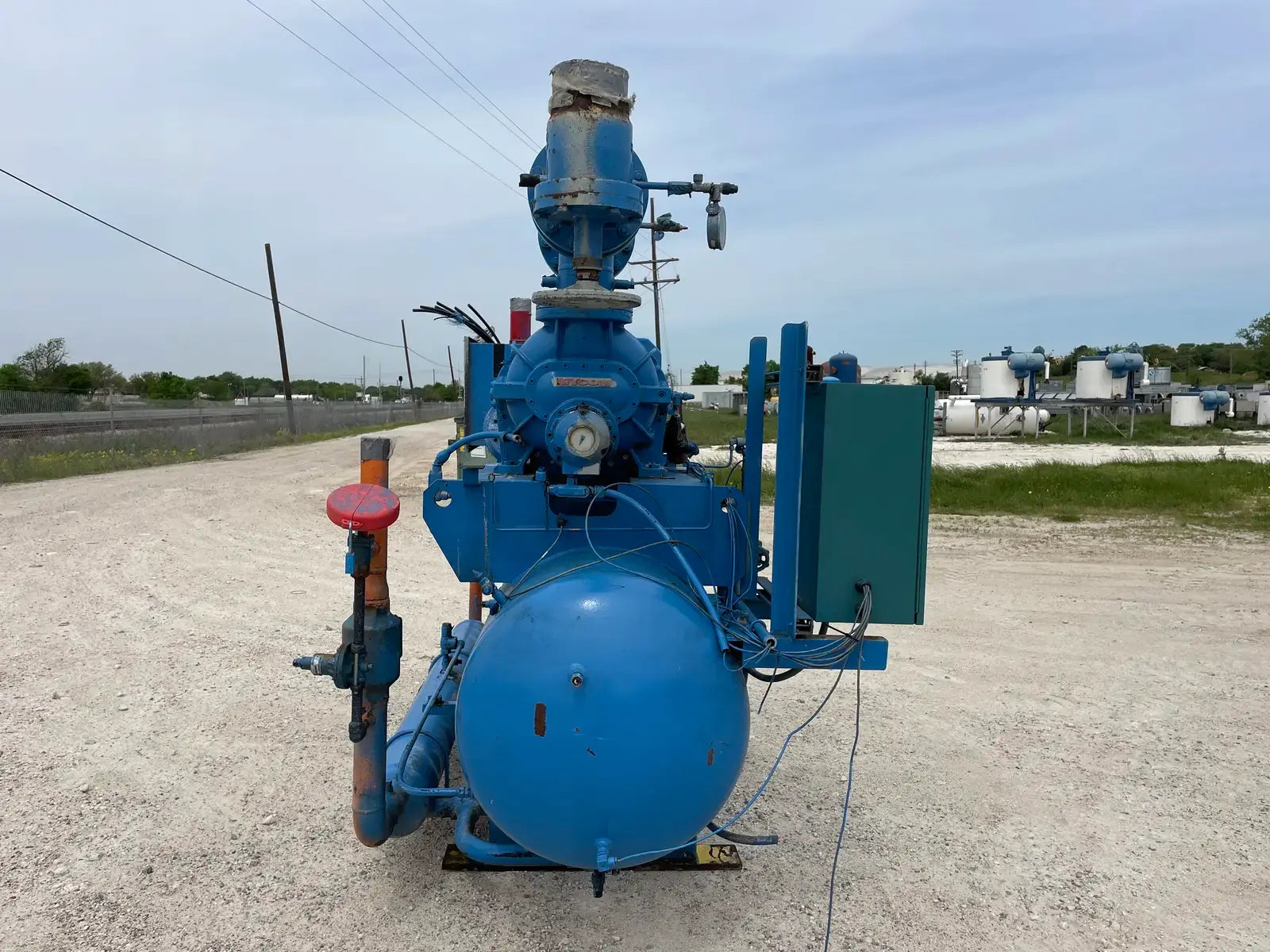 Mycom N200VLD-T-350 Rotary Screw Compressor Package (Mycom 200VLD, 350