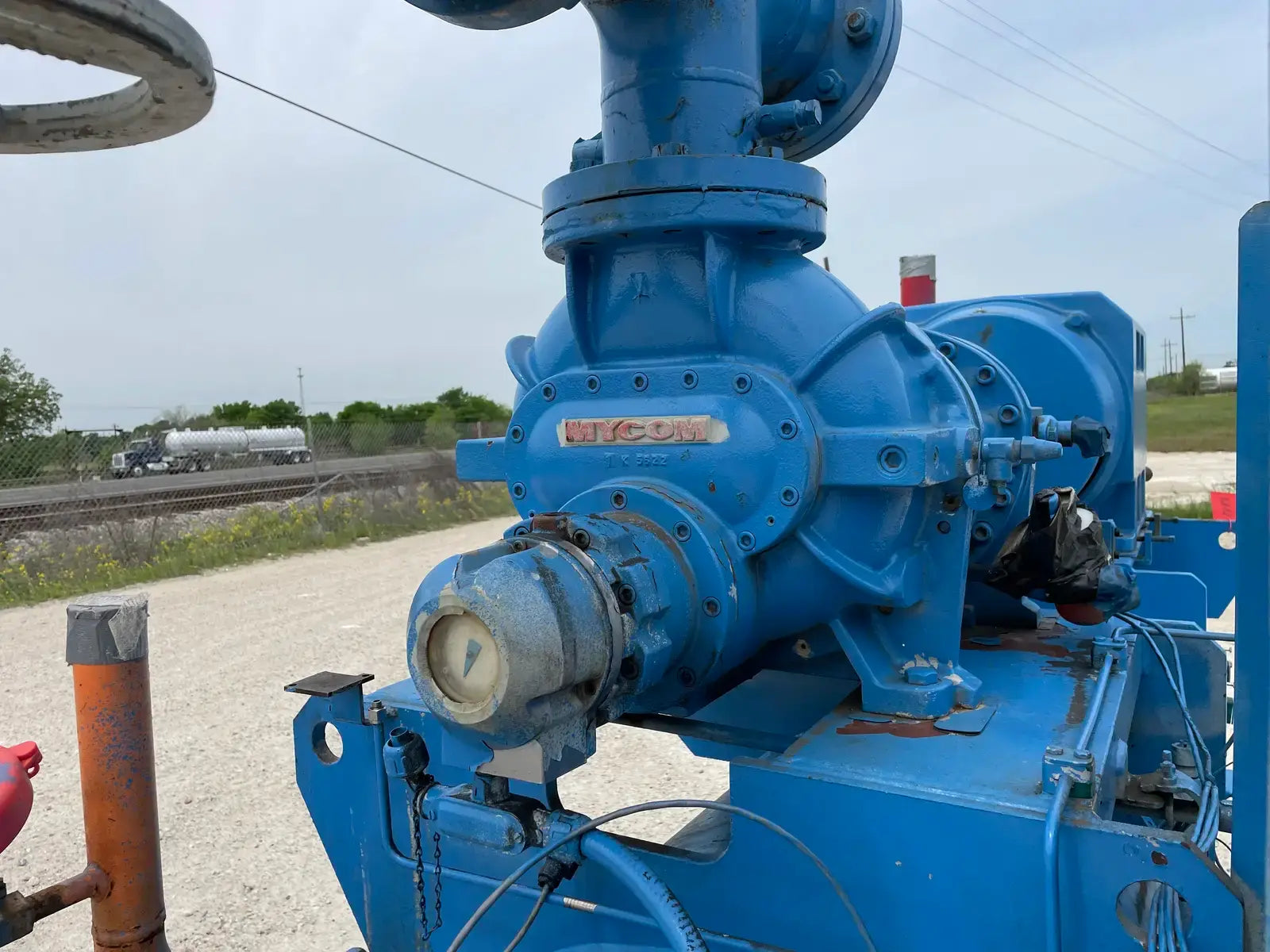 Mycom N200VLD-T-350 Rotary Screw Compressor Package (Mycom 200VLD, 350