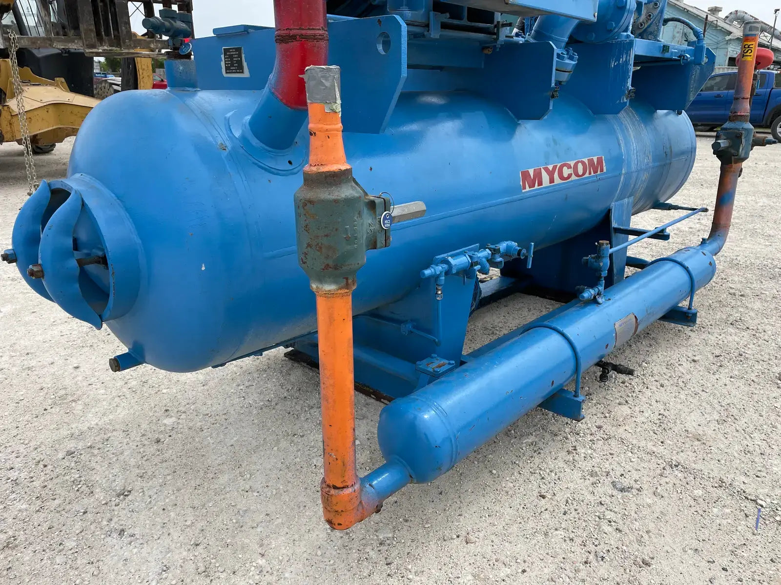 Mycom N200VLD-T-350 Rotary Screw Compressor Package (Mycom 200VLD, 350