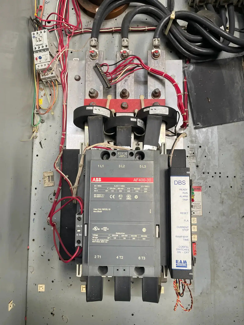 Arrancador de motor de compresor de tornillo Ram Industries (350 HP, 460 voltios, 60 Hz)