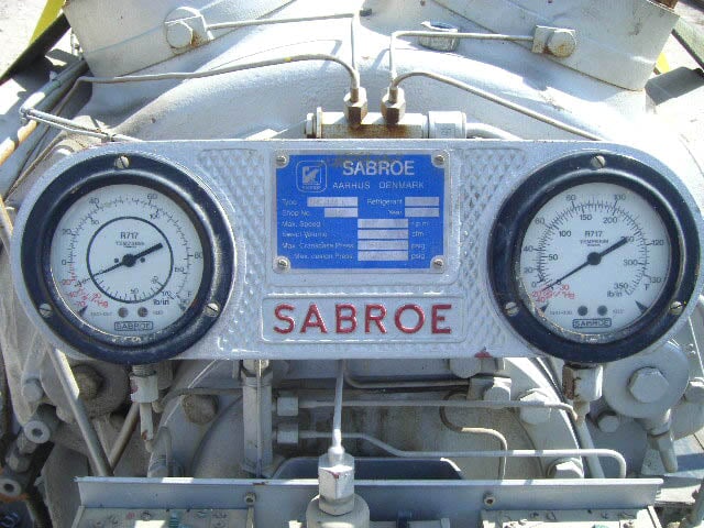 Sabroe SMC Reciprocating Compressor – 250 hp Sabroe 
