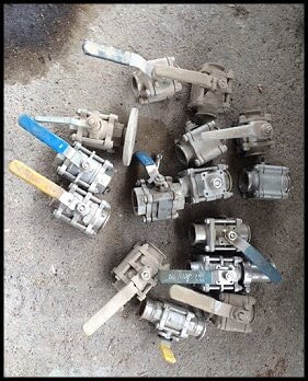 Sanitary 2-Way Ball Valves - 2 in. Not Specified 