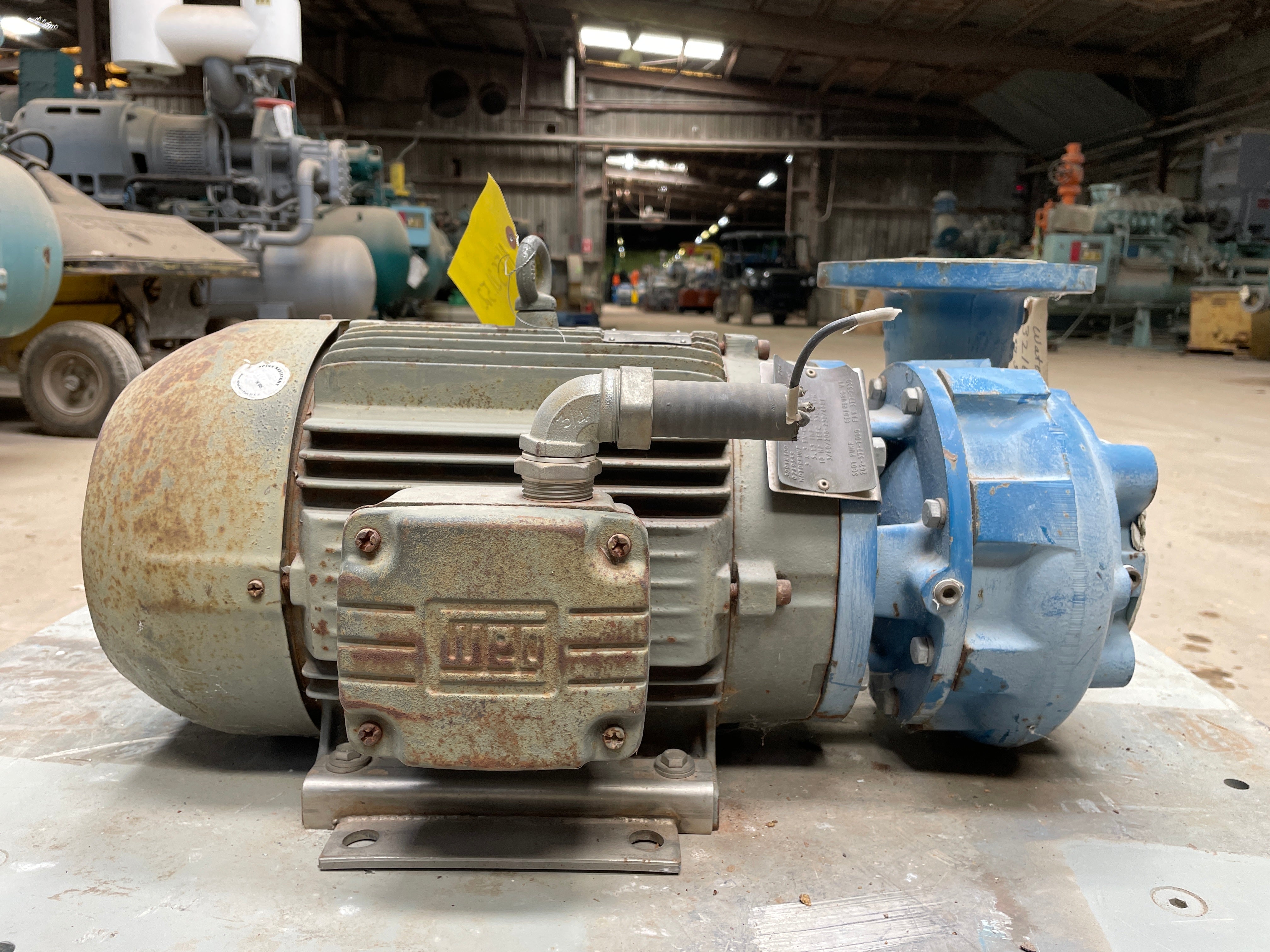 Scot 56F Motor Centrifugal Pump (10 HP, 550 GPM Max)