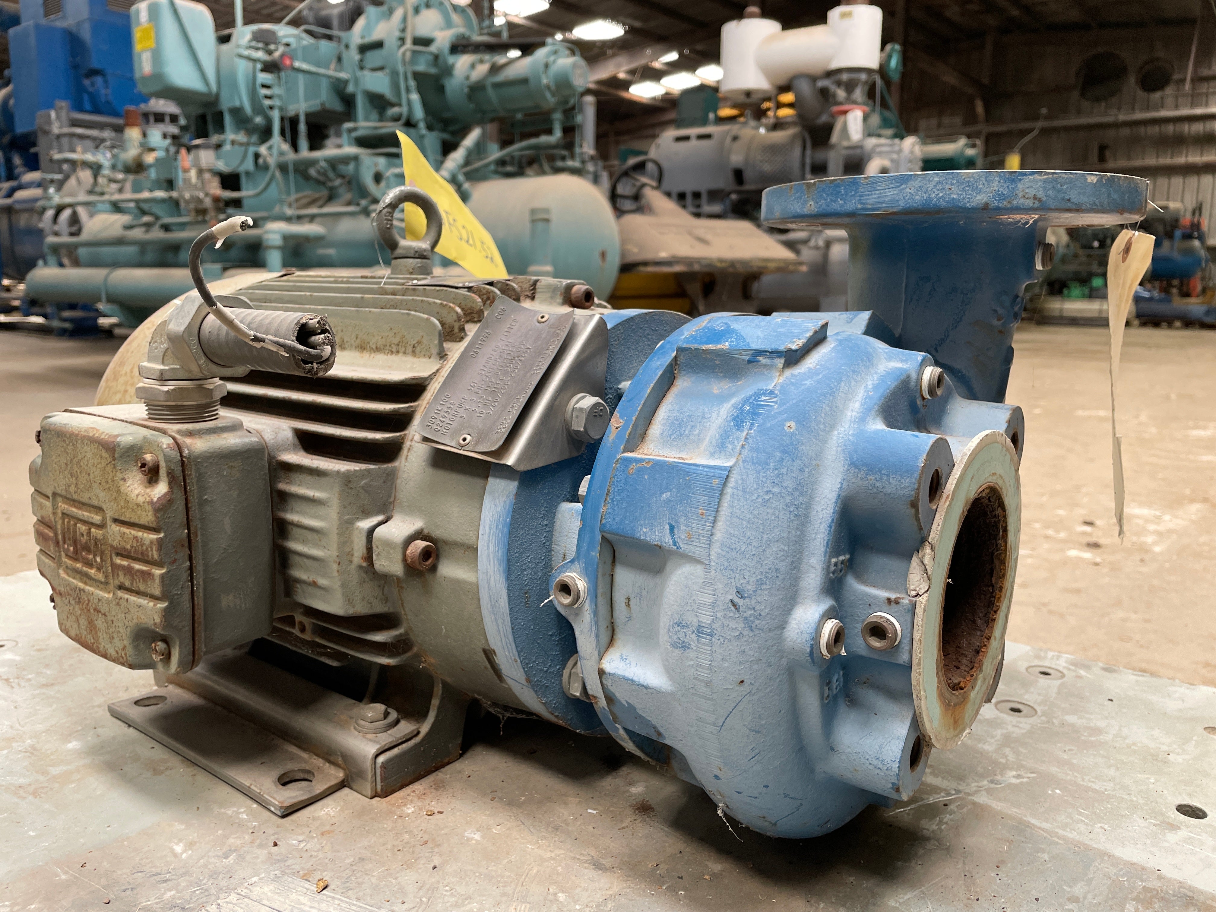 Scot 56F Motor Centrifugal Pump (10 HP, 550 GPM Max)