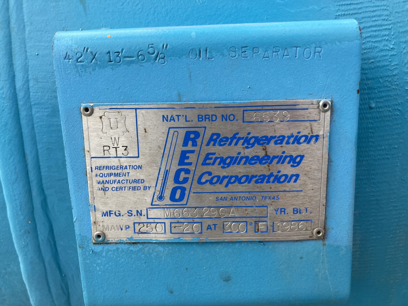 Frick Bare Rotary Screw Compressor Package (Frick Micro Control Panel, MISSING SCREW, MISSING MOTOR )