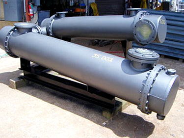 Shell and Tube Heat Exchanger Skid - 239 sq. ft. Genemco 