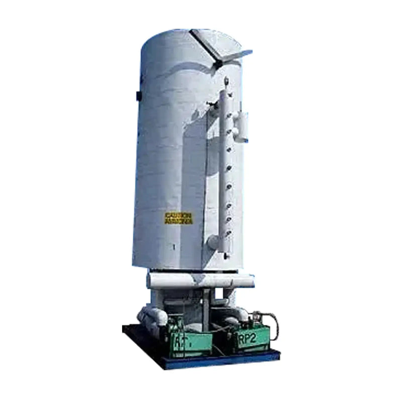Paquete de recirculador de amoníaco vertical RVS: 84 pulg. de diámetro. x 15 pies de alto