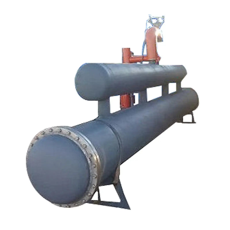 Enfriador de tubo de acero inoxidable con amoníaco Vilter con tambor de compensación