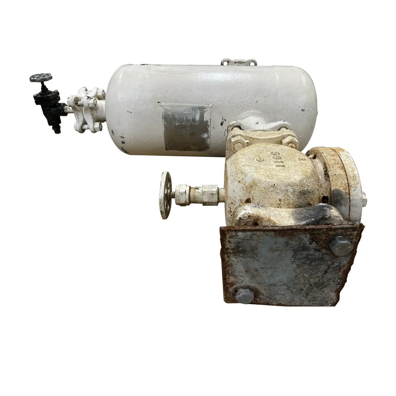 Separador de aceite horizontal FMC (11 pulg. X 25 pulg. 10 galones)