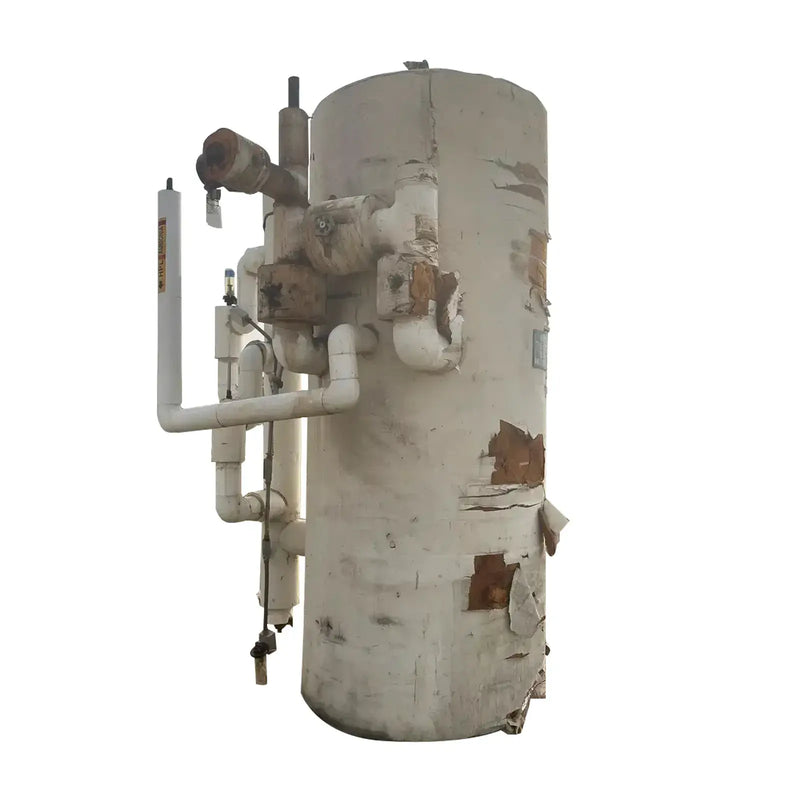 Subenfriador vertical de amoníaco RVS (36 x 96 pulgadas, 528 galones)