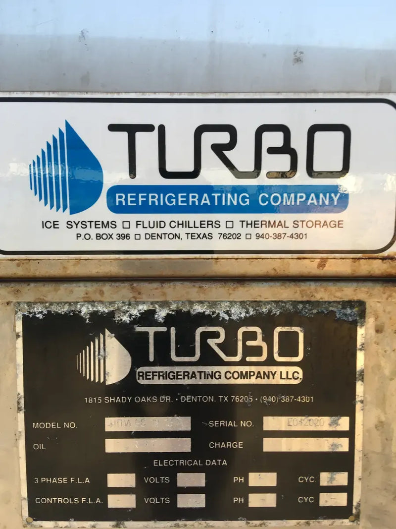 Enfriador de placas Turbo Ice HTDA 96 12 13 FL (Placas de acero inoxidable 12-96 X 60)