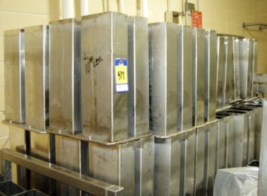 Stainless steel 10-lb. Molds Not Specified 