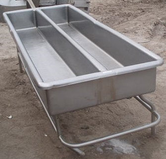 Stainless Steel 2-Compartment COP Tank- 150 Gallon Not Specified 