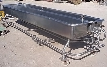 Stainless Steel 2-Compartment COP Tank- 200 Gallon Genemco 