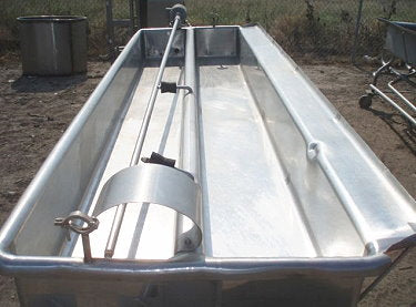 Stainless Steel 2-Compartment COP Tank- 215 Gallon Not Specified 
