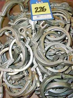 Stainless Steel 3 in. Clamps Not Specified 