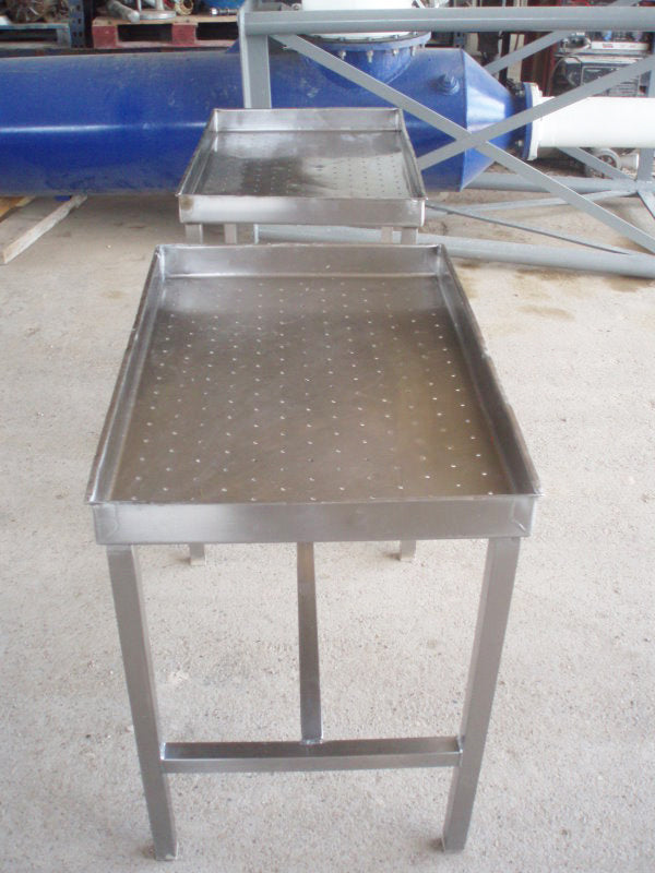 Stainless Steel Cheese Drain Table Genemco 