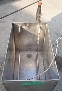 Stainless Steel Cheese Wax Dipping Tank Genemco 