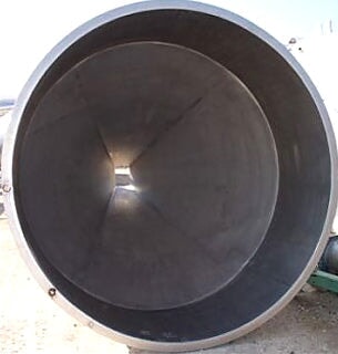 Stainless Steel Cone Bottom Tank - 750 Gallon Not Specified 