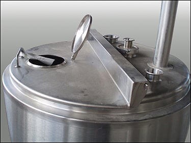 Stainless Steel Full Jacketed Kettle-85 gallon Not Specified 