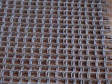 Stainless Steel Honeycomb Flat Wire Conveyor Belt Not Specified 