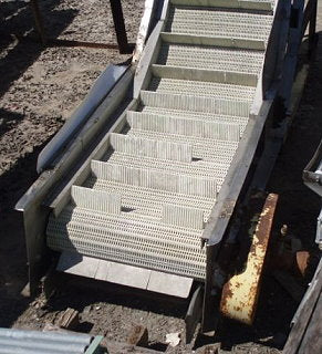 Stainless Steel Incline Conveyor Not Specified 